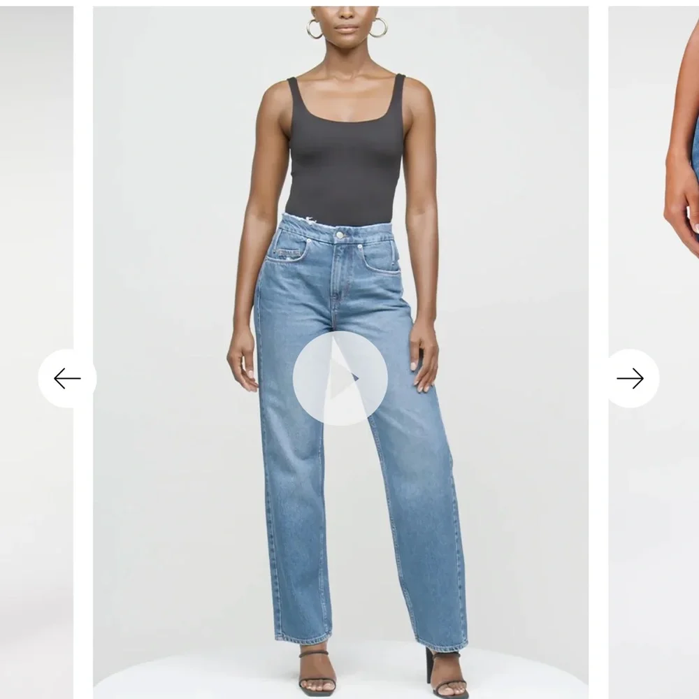 Good American Good 90’s Jeans - Picture 2 of 7